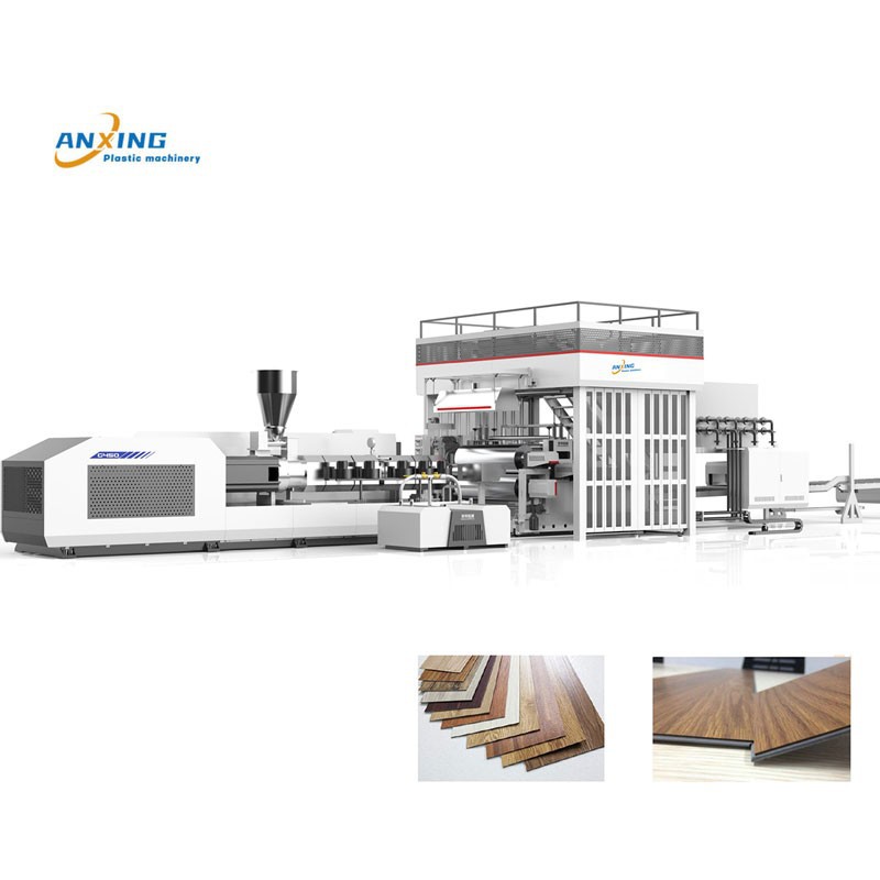 High Glosy SPC PVC Flooring Sheet Extrusion Machine
