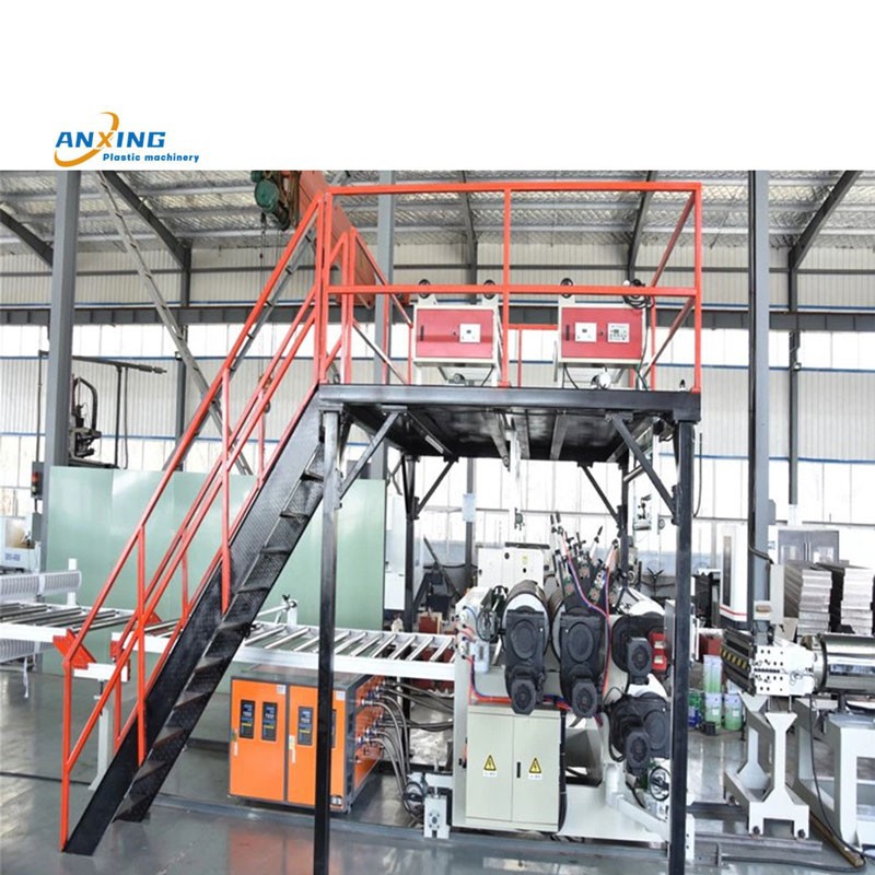 High Glosy SPC PVC Flooring Sheet Extrusion Machine factory